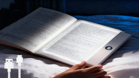 Luz plana para libros